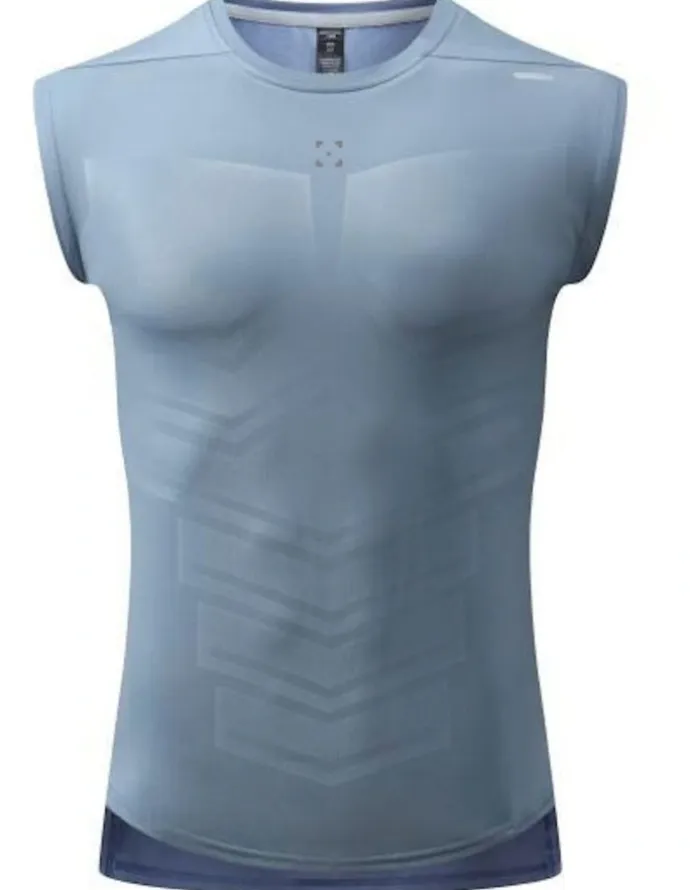 Clubman C-365 Flex Singlet in Haze Blue