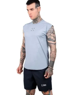 Clubman C-365 Flex Singlet in Haze Blue