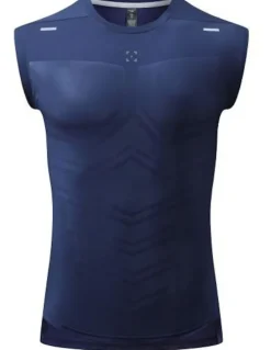 Clubman C-365 Flex Singlet in Navy