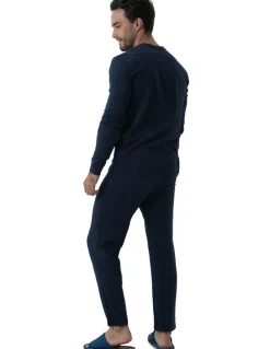 Coast Clothing Co Essential Knit PJ Set in Navy