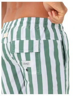Coast Clothing Co Madeira Swim Shorts in Green