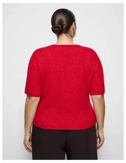 Commonry Leanna Cardigan in Rouge