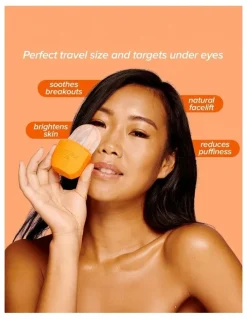 Contour Cube Mini Ice Cube in Peach