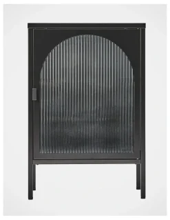 Cooper & Co Eve Modern Metal Side Table 86cm in Black