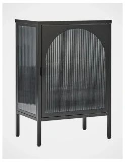 Cooper & Co Eve Modern Metal Side Table 86cm in Black