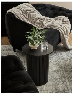 Cooper & Co Haven Side Table 40cm in Black