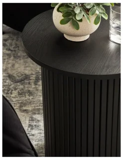 Cooper & Co Haven Side Table 40cm in Black