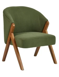 Cooper & Co Remy Accent Chair in Green