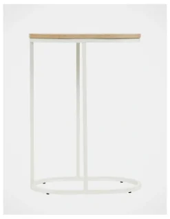Cooper & Co Sonoma Side Table 50cm in White