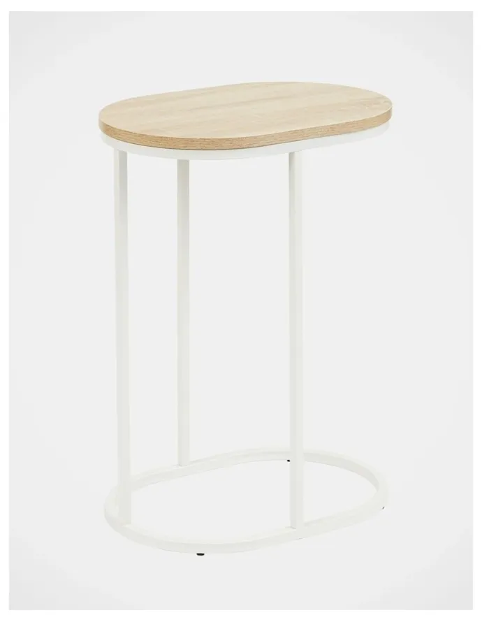 Cooper & Co Sonoma Side Table 50cm in White