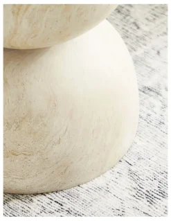 Cooper & Co Stella 40cm Side Table in Travertine