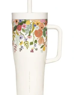Corkcicle Corkcicle Cruiser - 1.2ltr Rifle Paper - Garden Party Cream
