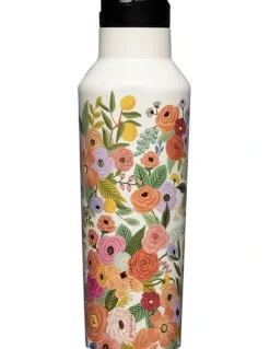Corkcicle Corkcicle Sport Canteen - 600ml Rifle Paper - Garden Party Cream