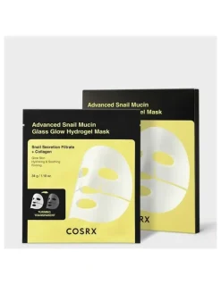 Cosrx Advanced Snail Mucin Glass Glow Hydrogel Mask 3 Pieces