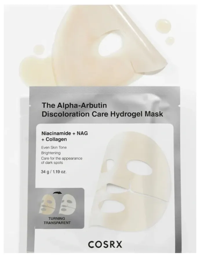 COSRX Arbutin Discoloration Hydrogel Mask