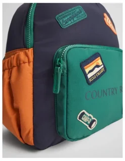 Country Road Adventure Backpack in Navy