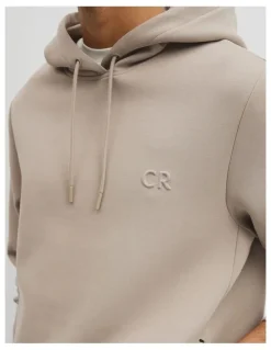 Country Road Athleisure Hooded Sweat in Taupe