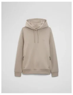 Country Road Athleisure Hooded Sweat in Taupe