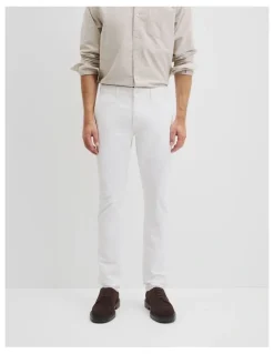 Country Road Australian Cotton Slim Fit Stretch Chino in White