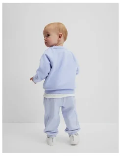 Country Road Australian Cotton Modern Sweat Top in Bluebell