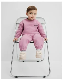Country Road Australian Cotton Modern Sweat in Berry