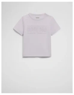 Country Road Australian Cotton Heritage T-Shirt in Lilac