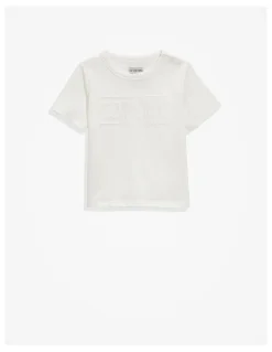 Country Road Australian Cotton Heritage T-Shirt in Marshmallow