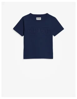 Country Road Australian Cotton Heritage T-Shirt in Navy
