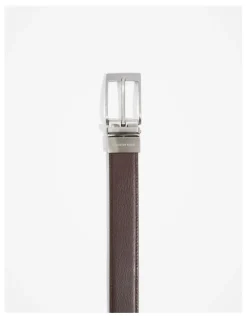 Country Road Australian Made Reversible Belt in Chocolate
