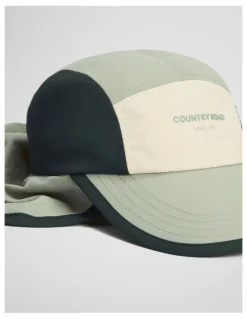 Country Road Baby Legionnaire Hat in Saltbush