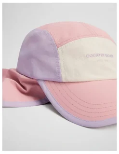 Country Road Baby Legionnaire Hat in Lavender Fog