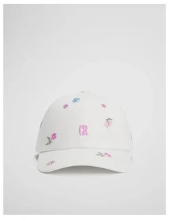 Country Road Child Embroidered Cap in Mauve