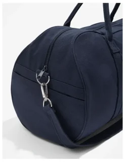 Country Road Cotton Heritage Zip Canvas Tote in Navy