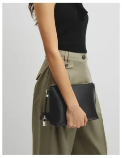 Country Road Country Road Lock Pouch in Black