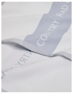 Country Road CR Logo Australian Cotton Tea Towel in Ciel Blue