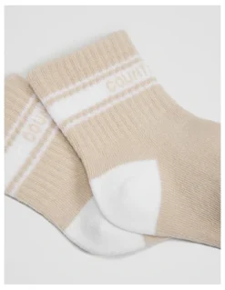 Country Road Cr Sport Crew Sock in Shell