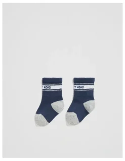 Country Road Cr Sport Crew Sock in Navy