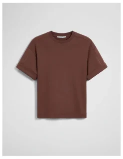 Country Road Cuff Sleeve T-shirt in Ember