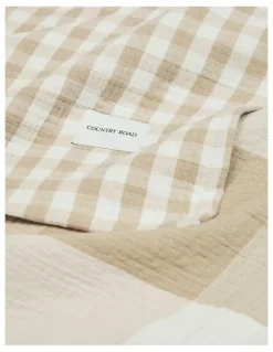 Country Road Junie Bed Cover in Natural