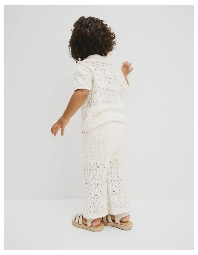 Country Road Knit Pant in Marshmallow