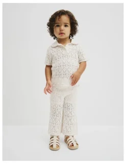 Country Road Knit Pant in Marshmallow