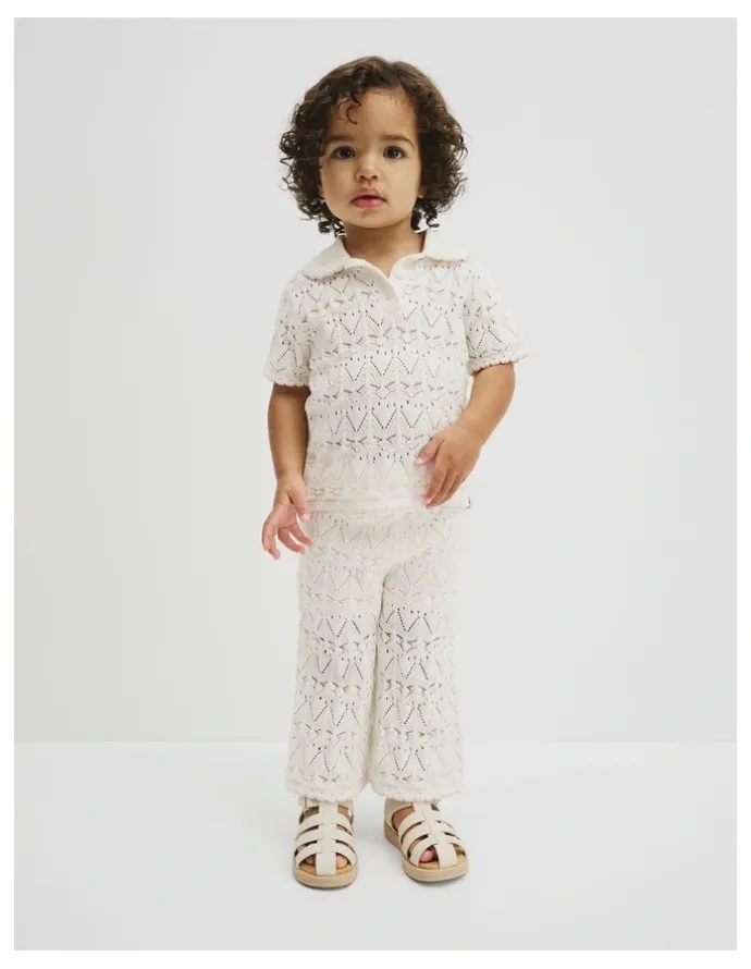 Country Road Knit Pant in Marshmallow