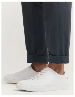Country Road Leather Sneaker in White