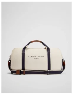 Country Road Logo Tote in Ecru