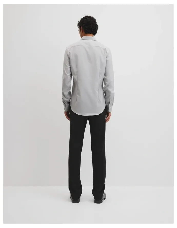 Country Road Long Sleeve Slim Mcr Hndth Trvl in Taupe