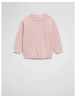 Country Road Merino Wool Cashmere Blend Knit in Mineral Pink