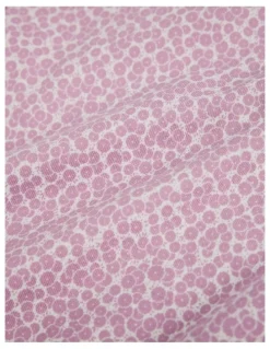 Country Road Organically Grown Cotton Long Sleeve Sequin Logo T-shirt in Berry Ditsy