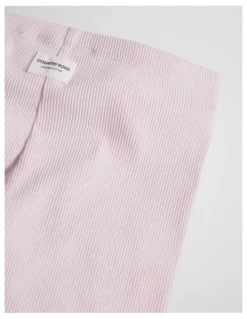 Country Road Organically Grown Cotton Blend Solid Rib Legging in Cloud Pink