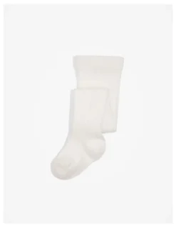 Country Road Rib Tights in Marshmallow