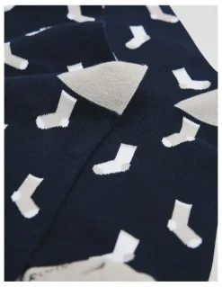 Country Road Socks Sock Pack Of 2 in Navy
